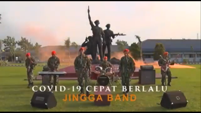 jingga band korpaskhas tni au