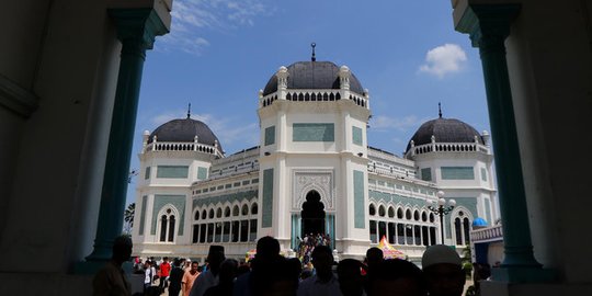 5 Fakta Menarik Masjid Raya Medan, Bangunan Tertua yang Jadi Kebanggaan Warga