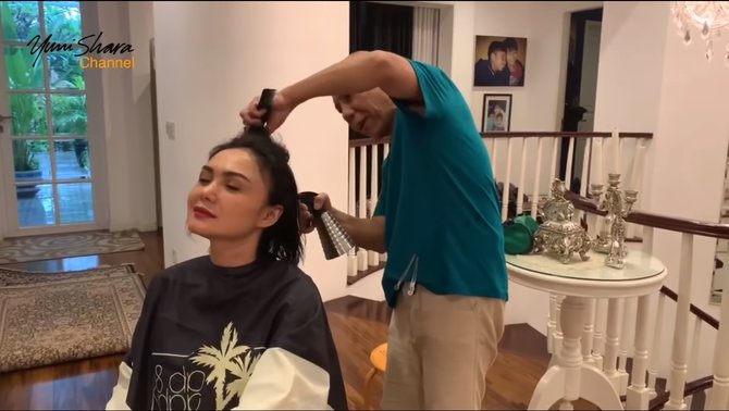 yuni shara ganti rambut