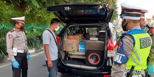 Antisipasi Pemudik, Polisi Perketat Pengawasan di Perbatasan Jawa Barat