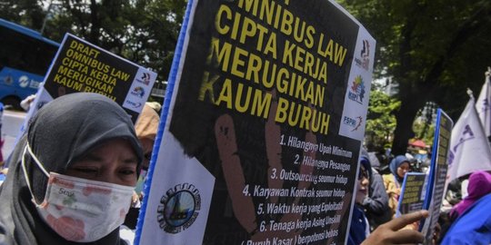 May Day saat Pandemi, Buruh FSPMI Suarakan 3 Tuntutan Secara Virtual