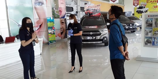 Suzuki Optimalkan Layanan Penjualan sambil Jaga Kesehatan Pelanggan dari Covid-19