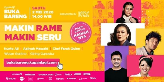 Live KapanLagi Buka Puasa Bareng Bersama Farah Quinn & Kunto Aji Mulai Jam 14.00 WIB