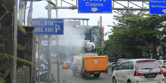 PMI Perluas Area Penyemprotan Disinfektan di Bodetabek