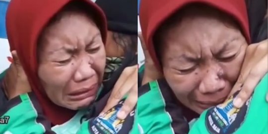 Jerit Tangis Ibu Ghea Driver Ojol 4 Anak, Tak Pernah Dapat Order Bingung Makan Apa