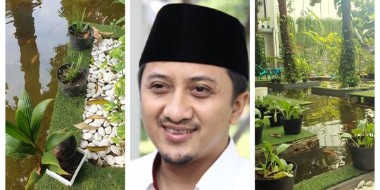 10 Potret Rumah Ustaz Yusuf Mansur yang Nyaman Banget, Tiap Sudut Ada Tanaman