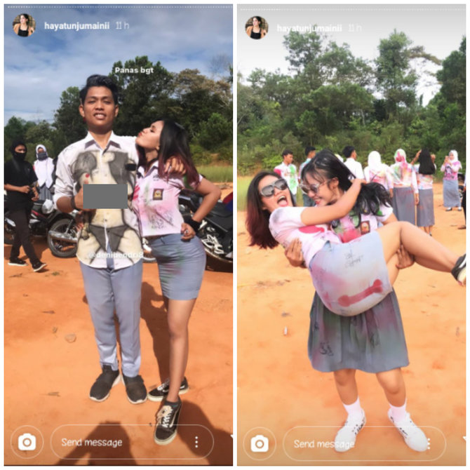 viral anak sma corat coret rayakan kelulusan