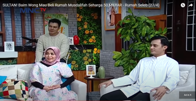 rumah mewah muzdalifah mau dibeli baim wong