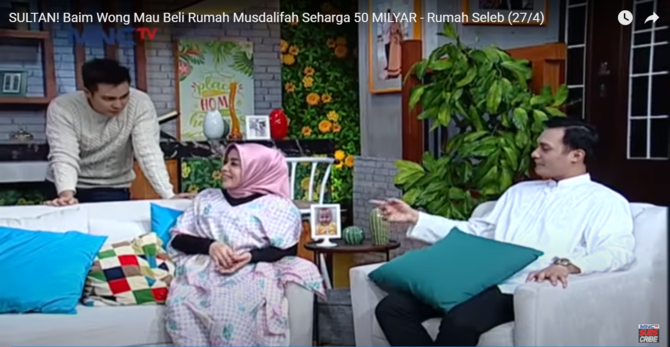 rumah mewah muzdalifah mau dibeli baim wong