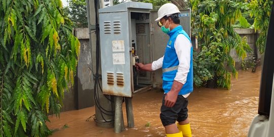 Dampak Banjir Cilegon, 33 Gardu Distribusi Listrik Belum Bisa Dioperasikan