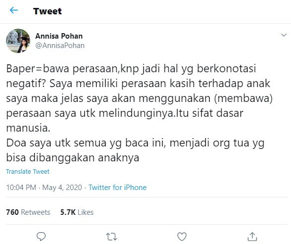 annisa pohan kesal singgung mulut dicabein pada denny siregar