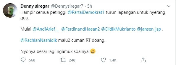 annisa pohan kesal singgung mulut dicabein pada denny siregar