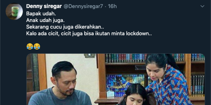 Denny Siregar Cuma Sindir Anak AHY, Tak Ada Unsur Pidana ...