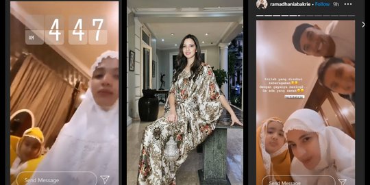 Nia Ramadhani Unggah Video Salat Jemaah Netizen Banjir Komentar Merdeka Com