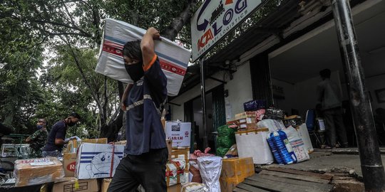 Pengiriman Barang dengan Kereta Menurun Akibat Covid-19