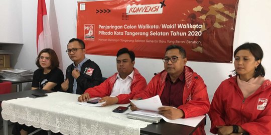 Sekda Muhammad Menang Konvensi Cawalkot Tangerang Selatan dari PSI