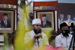wali kota bengkulu helmi hasan bersama wakil wali kota bengkulu dedy wahyudi melakukan live streaming