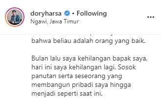 postingan dory haryanto tukang gendang didi kempot dibanjiri komentar