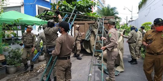  Warung  Kopi  dan Lapo Tuak di Medan Petisah Ditertibkan 