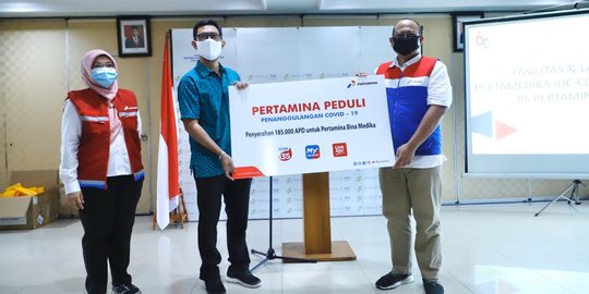 Pertamina Siap Distribusikan 185 Ribu APD ke 70 RS BUMN Seluruh Indonesia