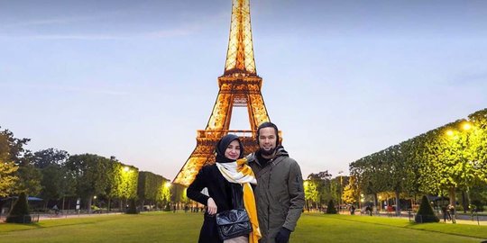 Pandemi Corona, Teuku Wisnu dan Shireen Sungkar 'Jalan-jalan' ke Paris