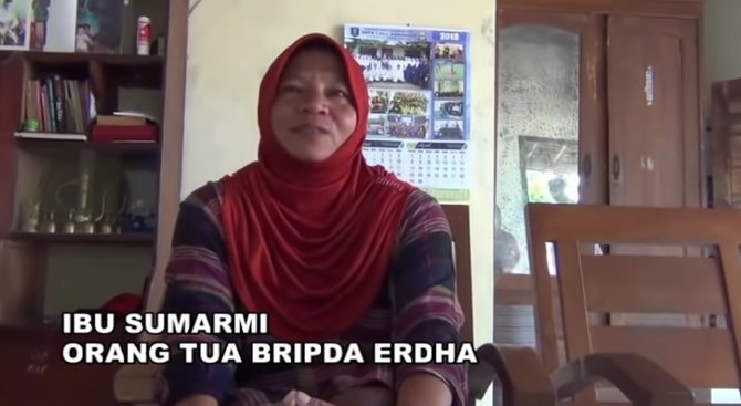 kisah inspiratif bripda erdha