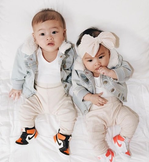 zyan dan zunaira anak kembar syahnaz dan jeje