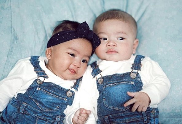 zyan dan zunaira anak kembar syahnaz dan jeje