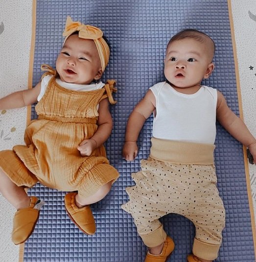 zyan dan zunaira anak kembar syahnaz dan jeje