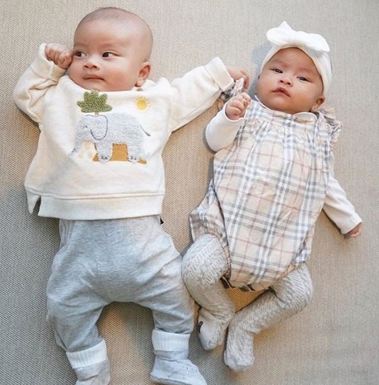 zyan dan zunaira anak kembar syahnaz dan jeje