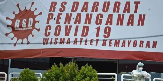 650 Pasien Positif Covid-19 Dirawat di RSD Wisma Atlet, 64 PDP dan 157 ODP