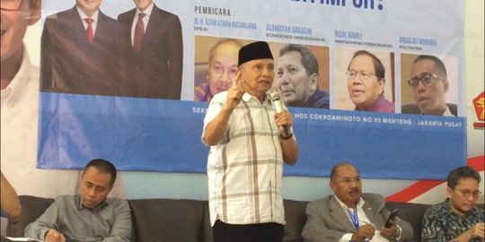 Deklarasi Partai Baru Amien Rais Terhambat Pandemi Covid-19