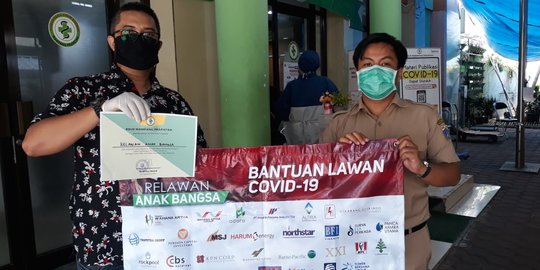 Relawan Anak Bangsa dan Wahana Artha Group Donasi Ribuan Masker ke Rumah Sakit
