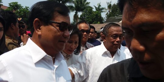 Prabowo Subianto Turut Berduka Cita Atas Kepergian Mendiang Djoko Santoso