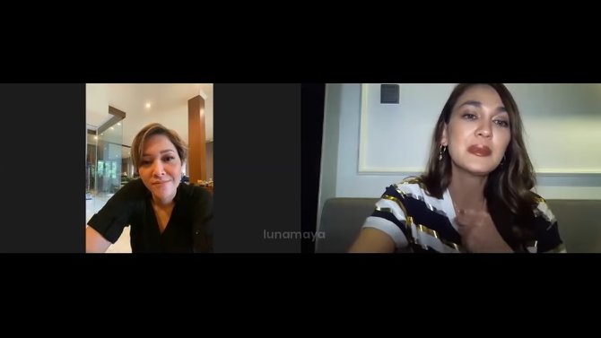 luna maya video call maia estianty