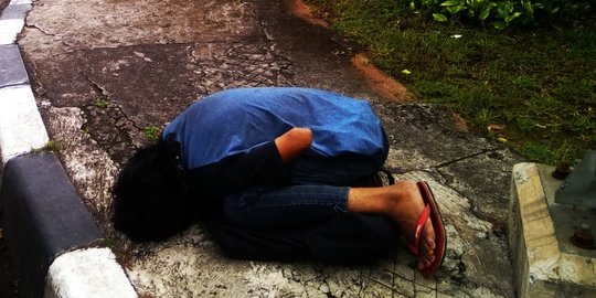 Sempat Dikira Terjangkit Covid-19, Pria Tergeletak di Gandaria Sakit Asam Lambung