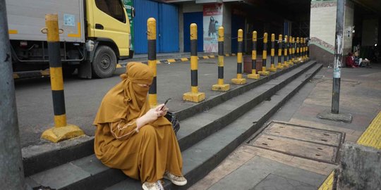 Masa PSBB Diperpanjang, Begini Suasana Terkini Pasar Tanah Abang