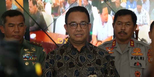 Anies Sebut Pergub Sanksi Pelanggaran PSBB Supaya Masyarakat Lebih Disiplin