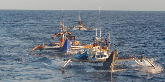 KKP Tangkap Kapal Berbendera Filipina Curi Ikan di Laut Sulawesi