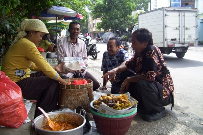 sego boranan makanan khas lamongan