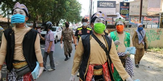 PSBB Cirebon Belum Efektif, 3 Tokoh Wayang Hadir untuk Tertibkan Masyarakat