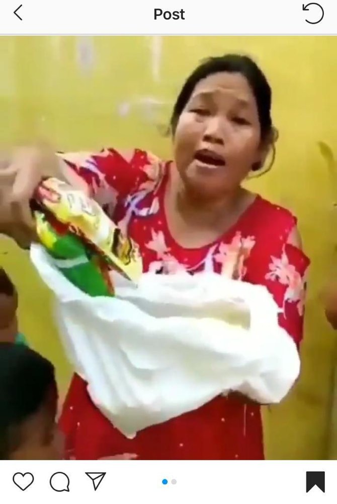 viral ibu ibu di tangerang protes dapat bantuan 2 bungkus mie ini faktanya