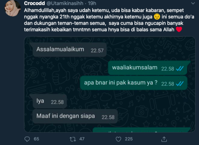 lama terpisah ini 6 kisah warganet mencari ayah yang 039hilang039 di twitter