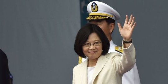 Kapal Perang AS Siaga Dekat Perairan Taiwan Jelang Pelantikan Presiden Tsai Ing-wen