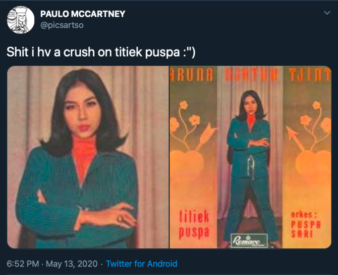 disebut mirip isyana sarasvati ini potret foto masa muda titiek puspa