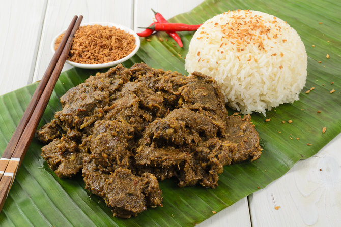 ilustrasi rendang