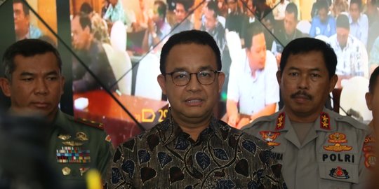 Anies Sebut 60 Persen Warga Jakarta Patuhi Tetap di Rumah