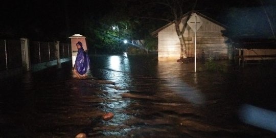Banjir Rendam Rumah Warga di Lhoong Aceh Besar