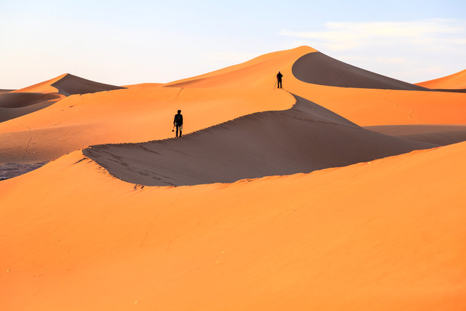 ilustrasi gurun sahara