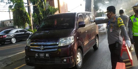 Awali PSBB Malang Raya, Beberapa Kendaraan Diminta Putar Balik